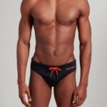 Мъжки Бански Слип BIKKEMBERGS MSP01 - Черен