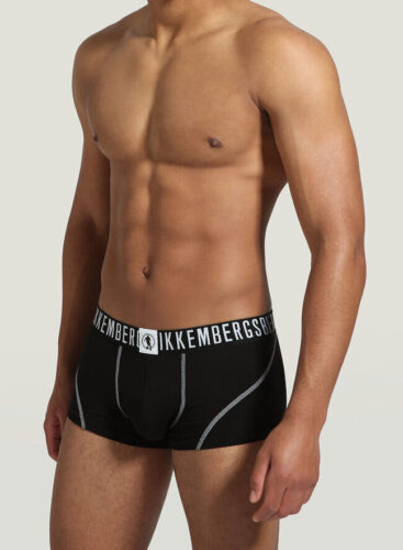 Мъжки Боксери BIKKEMBERGS Pupino 2бр. - Черен