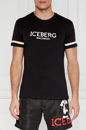 Мъжка Тениска ICEBERG MTS02 - Червен