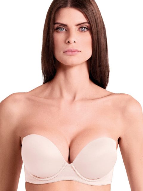 Super Push Up Сутиен Бриджитка Lormar Extra Double - Слонова кост (Talco)
