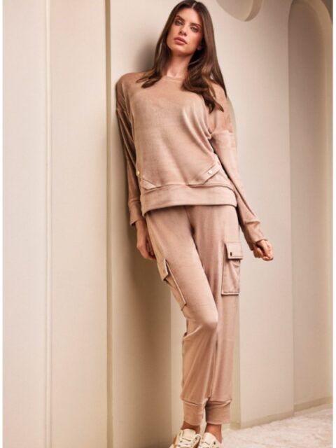 Дамски Велурен Комплект Lormar Leisure 3864