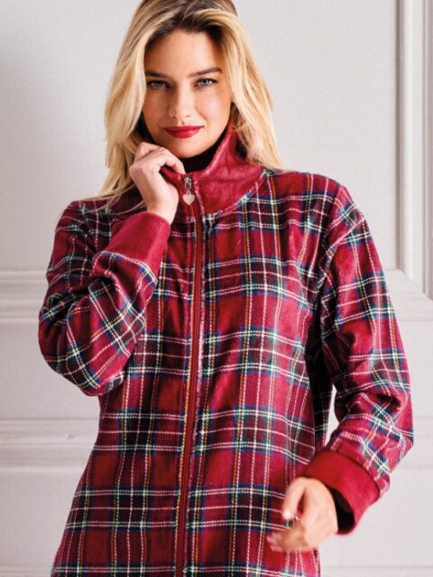 Дамски Поларен Халат Infiore Holly XMAS 2854