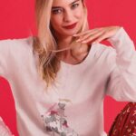 Дамска Памучна Пижама Infiore London XMAS 2855