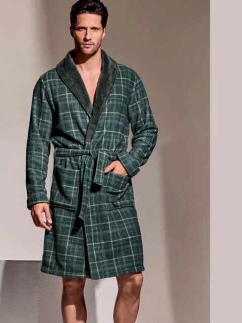 Мъжки Поларен Халат InfioreUomo Mountain 3640