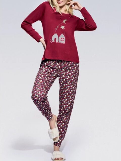 Дамска Памучна Пижама Infiore JingleBells 2009