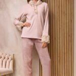 Дамска Поларена Пижама Lormar Angora 3877