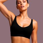 Безшевен Сутиен тип Бюстие Lormar Touch - Черен
