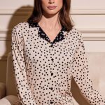 Дамска Пижама с копчета Lormar Liaison 4081