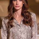 Дамска Сатенена Пижама Lormar Wild 4156