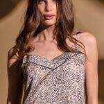 Дамска Сатенена Пижама Lormar Wild 4157