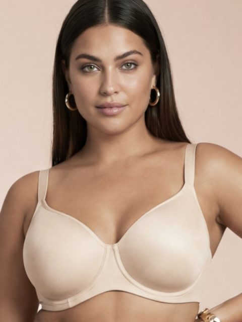 Сутиен със Spacer Чашки на банели Lormar Diva - Екрю