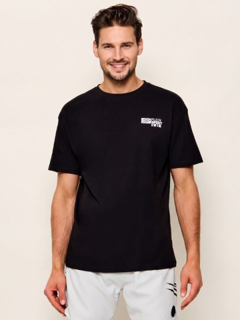 Мъжка Тениска Plein Sport Swim - Черен