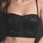 Сутиен тип Бюстие Lormar Couture 4514 - Черен